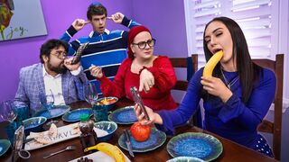 It's a Holiday for Fuck's Sake! Don't Use Your Phone When Your Family is Fucking You